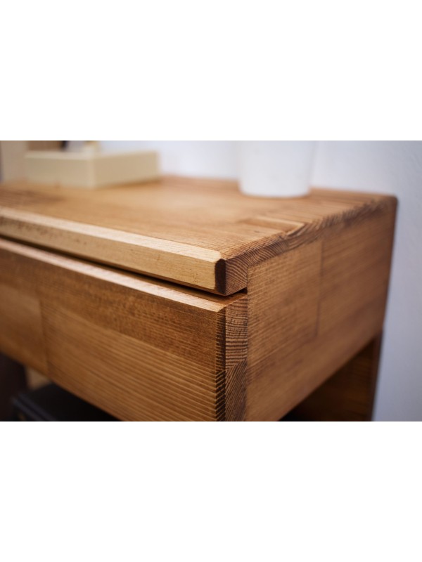 Wall Mounted Nightstand with Drawer