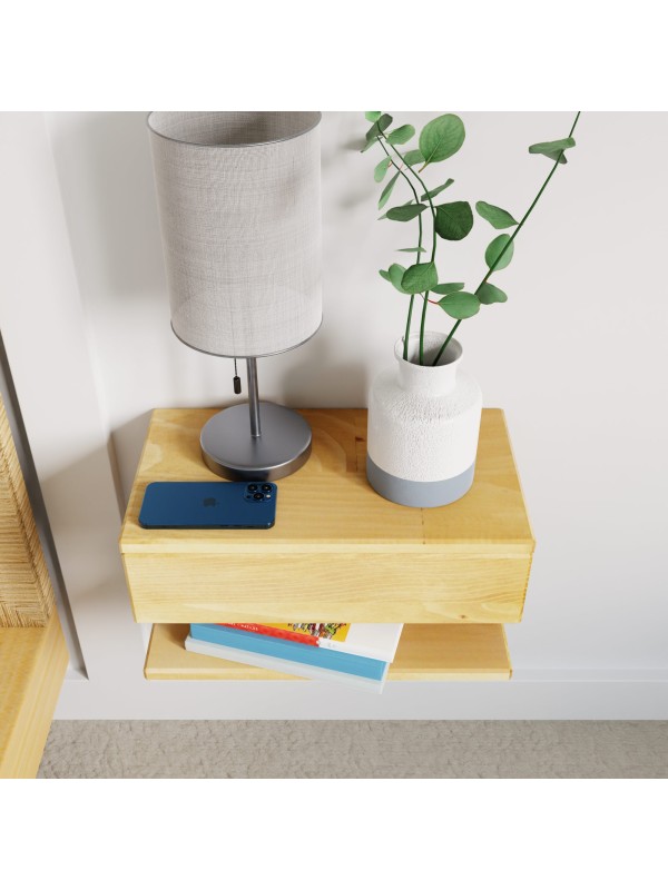 Floating Nightstand  with Drawer