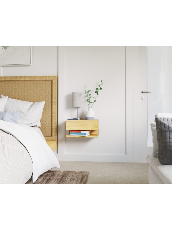 Floating Nightstand  with Drawer