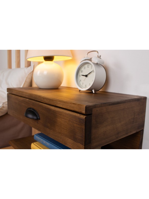 Wall Mounted Nightstand with Drawer