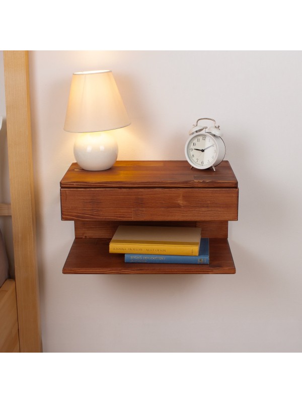 Floating Nightstand with Drawer