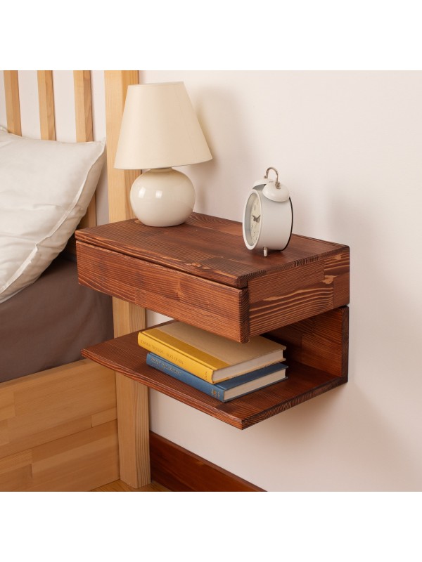 Floating Nightstand with Drawer